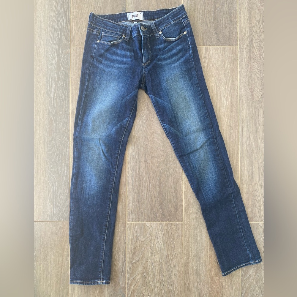 Paige Denim Peg Skinny Jeans - Size 27